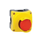 LOVATO ELECTRIC - PULS. GIA.+40MM PUSH/PULL+1NC+PROT. LUCC