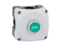 LOVATO ELECTRIC - PULS. GRIGIA + RAS. VERDE START + 1NA