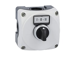 LOVATO ELECTRIC - PULS. GRIGIA+SELET LEVA CORTA+2NA+I-O-II