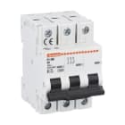 LOVATO ELECTRIC - INTERRUTTORE MAGNETOTERMICO 3P C 2A 10KA