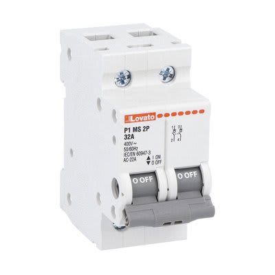 LOVATO ELECTRIC - SEZIONATORE MODULARE - 2P 40A
