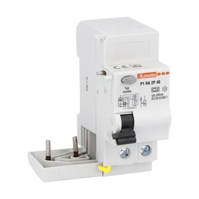 LOVATO ELECTRIC - BLOCCO DIFFERENZIALE 2P 40A TIPO A 300MA