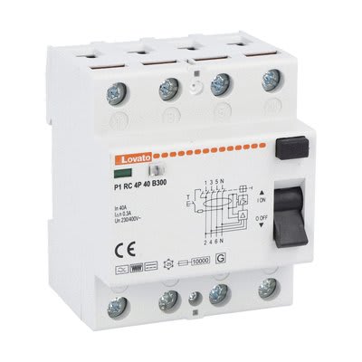 LOVATO ELECTRIC - INTERR. DIFF.PURO 4P 40A 300MA TIPO B