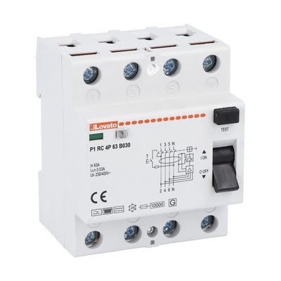 LOVATO ELECTRIC - INTERR. DIFF.PURO 4P 63A 30MA TIPO B