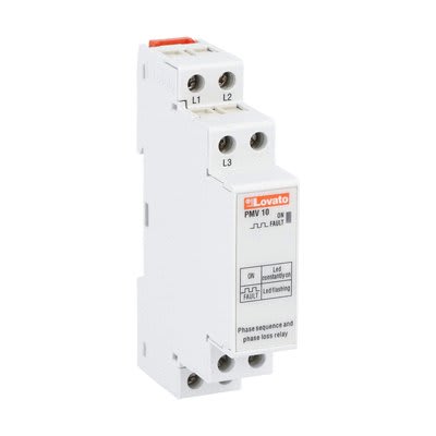 LOVATO ELECTRIC - RELE' MAN. E SEQ. FASI 1 MODULO 208/480V