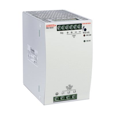 LOVATO ELECTRIC - ALIMENTAT. 400-500VAC 3PH OUT 24VDC 120W