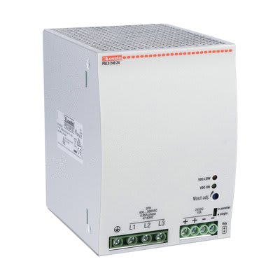 LOVATO ELECTRIC - ALIMENTAT. 400-500VAC 3PH OUT 48VDC 240W