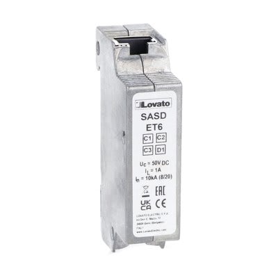 LOVATO ELECTRIC - SCARICAT. SOVRAT. SEGNALI ETHERNET CAT.6
