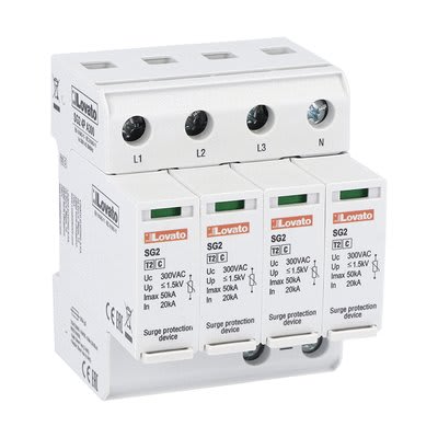 LOVATO ELECTRIC - SCARICATORE DI SOVRAT. TIPO 2 4P