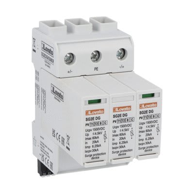 LOVATO ELECTRIC - SCARICAT. SOVRAT. TIPO 1-2 1500DC+CR