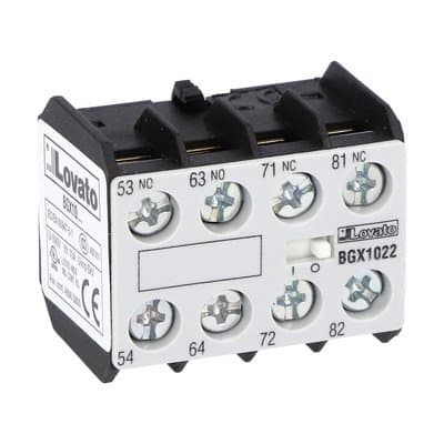 LOVATO ELECTRIC - CONTATTI AUX 2NO+2NC 11BGX1022