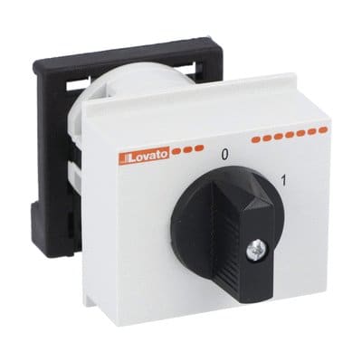 LOVATO ELECTRIC - INTERR. 3P 16A MOD. GUIDA DIN MAN. NERA