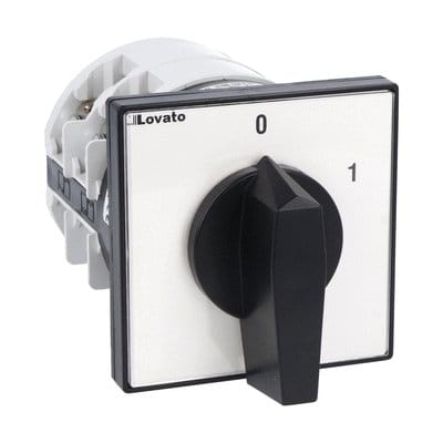 LOVATO ELECTRIC - INTERRUTTORE 4P 125A MONT. FRONT. 90X90