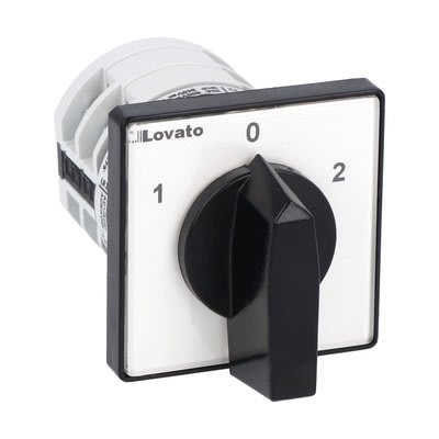 LOVATO ELECTRIC - COMM. 2 20A MONT. FRONT. MAN. NERA48X48 7GN2052U
