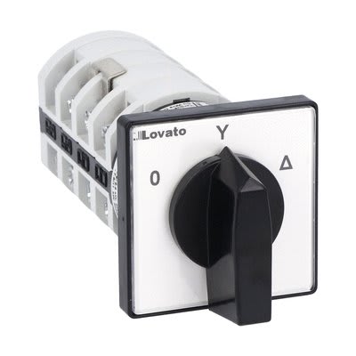 LOVATO ELECTRIC - AVVIATORE. ST-TR 25A MONT. FRONT. 48X48 7GN2512U