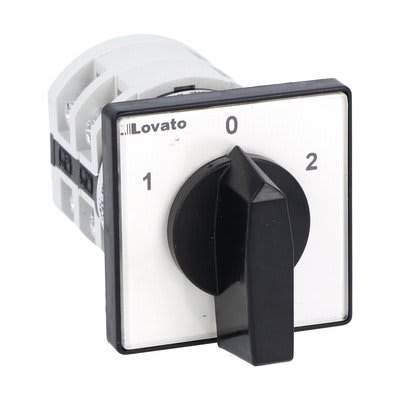 LOVATO ELECTRIC - COMM. 2 25A MONT. FRONT. MAN. NERA48X48 7GN2552U