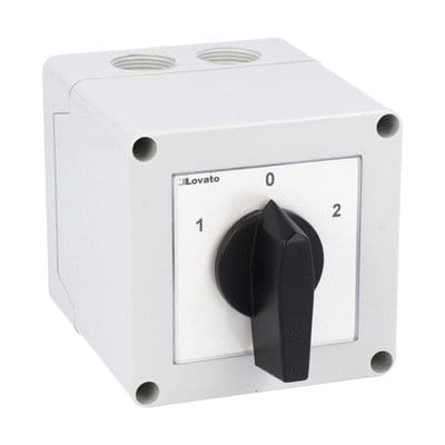 LOVATO ELECTRIC - INVERTITORE 3F 32A CASS. PLASTICA 90X90