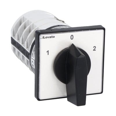 LOVATO ELECTRIC - COM. DAHL. 1-0-2 40A MONT. FRONT 65X65