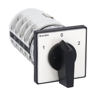 LOVATO ELECTRIC - COM. DAHL. 1-0-2 63A MONT. FRONT 65X65 7GN6313U