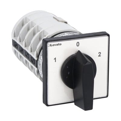 LOVATO ELECTRIC - COM. DAHL. 1-0-2 63A MONT. FRONT 65X65