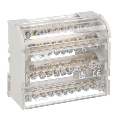 LOVATO ELECTRIC - RIPARTITORE DI POTENZA 4P 125A 11 CONN.