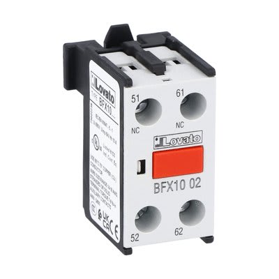 LOVATO ELECTRIC - CONTATTI AUX 2NC AGGANCIO CENTRALE BFX1002