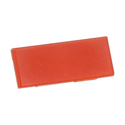 LOVATO ELECTRIC - TARGHETTA NEUTRA ARANCIO PER SCRITTURA BFX30