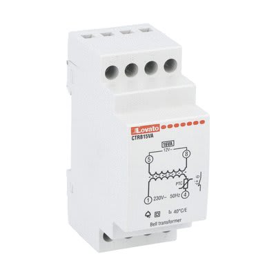 LOVATO ELECTRIC - TRASF SUON/RONZ 15VA (230VAC/12VAC) CTRB15VA