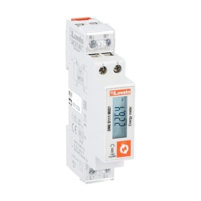 LOVATO ELECTRIC - CONT. EN. 40A 1PH 1 MOD. E RS485 MID 70C DMED111MID7