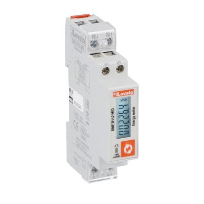 LOVATO ELECTRIC - CONT. EN. 40A MONOF. 1 MOD. E M-BUS MID DMED112MID