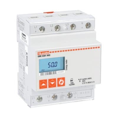 LOVATO ELECTRIC - CONT.ENERGIA TRIF. 80A DIR. RS485, MID
