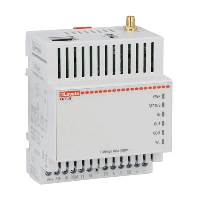 LOVATO ELECTRIC - GATEWAY-DATA LOGGER, 1X ETHERNET, WI-FI EXCGLB01