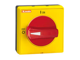 LOVATO ELECTRIC - MANIGLIA G/R SEL.SPORGENTE LUCCH.IP65