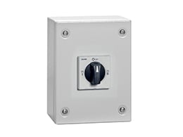 LOVATO ELECTRIC - COMMUT 3P 40A-CASS MET-MANIGL NERA GAZM040ET6