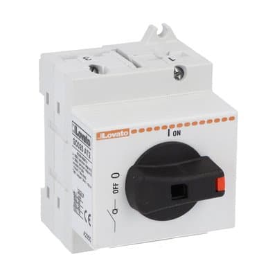 LOVATO ELECTRIC - SEZ. DC COM.DIR.DC21B 800V/25A-1000V/16A