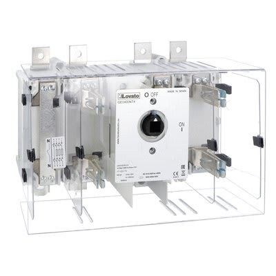 LOVATO ELECTRIC - SEZIONATORE 4P CON PORTAF.NH AC21A 630A GE0630NT4