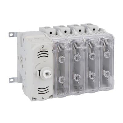LOVATO ELECTRIC - SEZIONATORE 4P CON PORTAFUS. NFC 50A