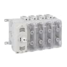 LOVATO ELECTRIC - SEZIONATORE 4P CON PORTAFUS. NFC 100A GEF0100FT4