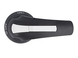 LOVATO ELECTRIC - MANIGLIA BLOCCOPORTA NERA GEX66NB