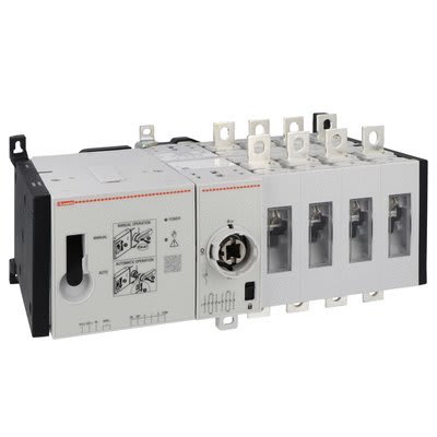 LOVATO ELECTRIC - COMMUTATORE MOTORIZZATO 4P 315A 24VDC GLCMB0315T4D024