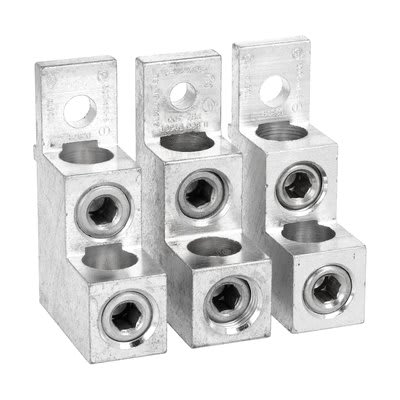 LOVATO ELECTRIC - ATTACCO TERMINALE 3P 2X 300MCM-2AWG GLX505