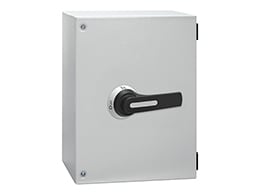 LOVATO ELECTRIC - SEZ 4P 315A-CASS MET-MANIGL NERA GLZM0315T4B