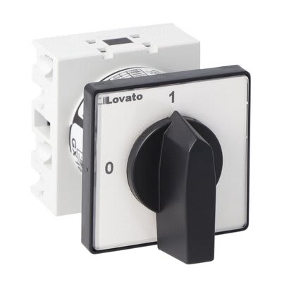 LOVATO ELECTRIC - INTERRUTTORE. 1P 16A MONT. FRONT. 48X48 GX1605U