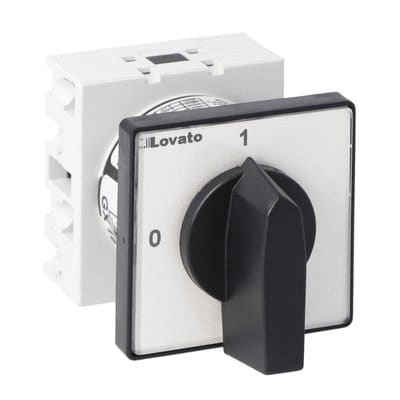 LOVATO ELECTRIC - INTERRUTTORE. 1P 16A MONT. FRONT. 48X48