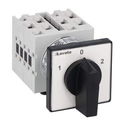 LOVATO ELECTRIC - COMMUTATORE 4P 16A MONT. FRONTALE 48X48