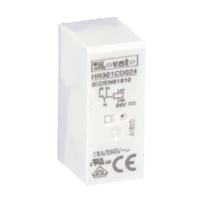 LOVATO ELECTRIC - RELE' MINIATURIZZATO 1SC 16A, 24VDC