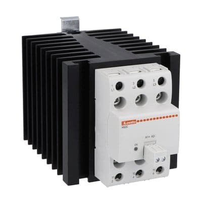 LOVATO ELECTRIC - RELE' STATO SOLIDO 2P 60A CON DISSIPATOR HS2C6HV060D024