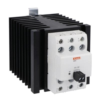 LOVATO ELECTRIC - RELE' STATO SOLIDO 3P 40A CON DISSIPATOR