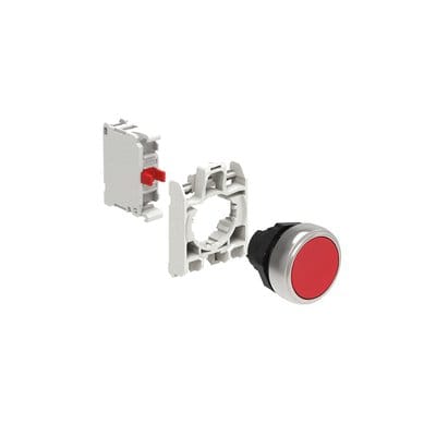 LOVATO ELECTRIC - KIT PLAST.PULS. RASATO ROSSO 1NC