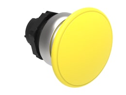LOVATO ELECTRIC - PULSANTE FUNGO 40MM GIALLO IMPULSO LPCB6145